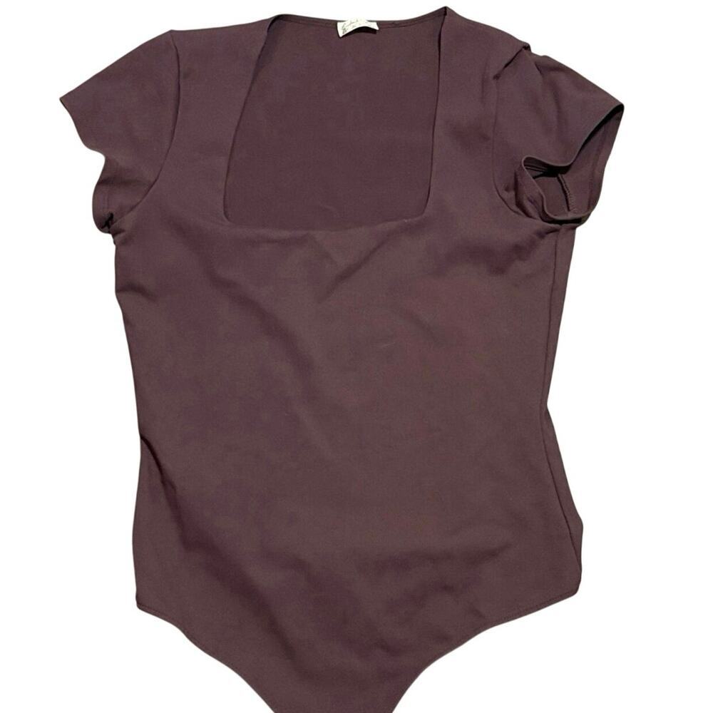 Intimately Free People Brown Mesh Lined Bodysuit M​